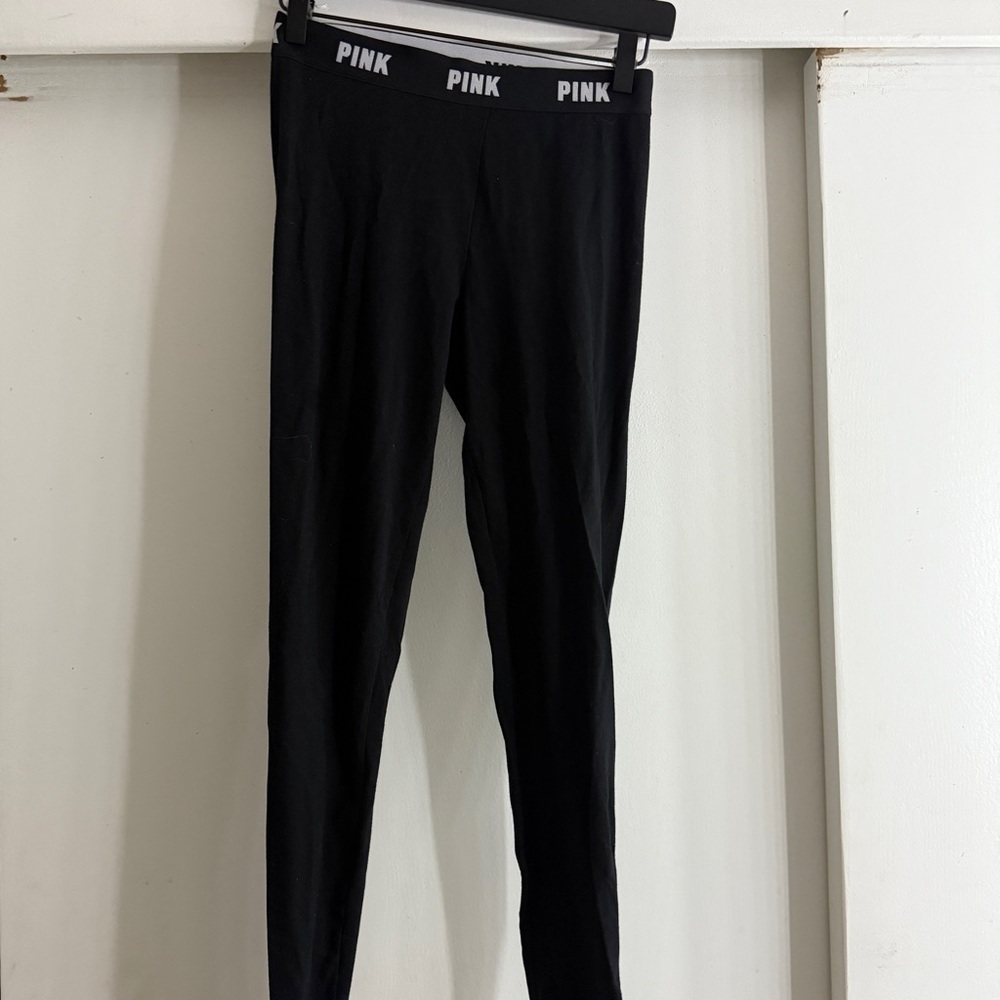 PINK Victoria's Secret Black Leggings